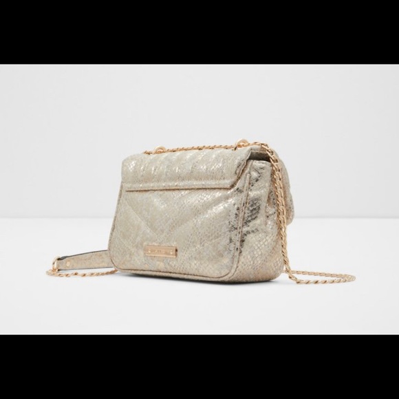 Aldo Gold Bag - Picture 2 of 6